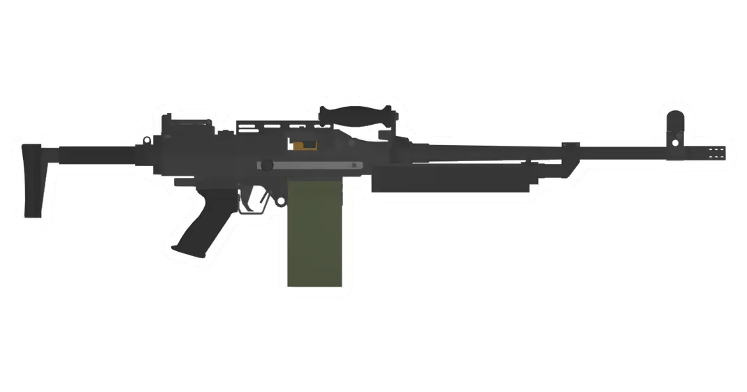 Unturned SS-77 Tactical Light Machinegun gun icon