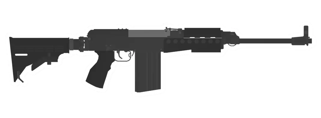 Unturned AP-Z 67 Tactical Battle Rifle gun icon