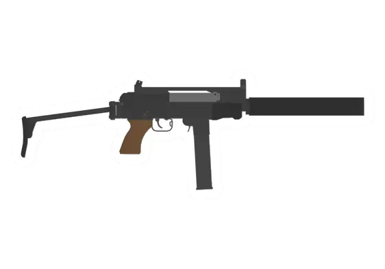 Unturned SA Vz.58/98 Silenced Bulldog Submachinegun gun icon