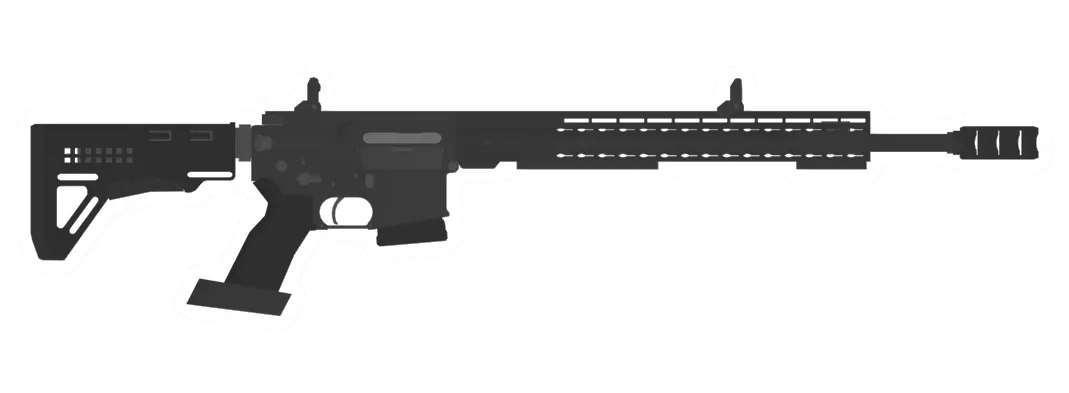 Unturned LDT-15 DMR Assault Carbine gun icon