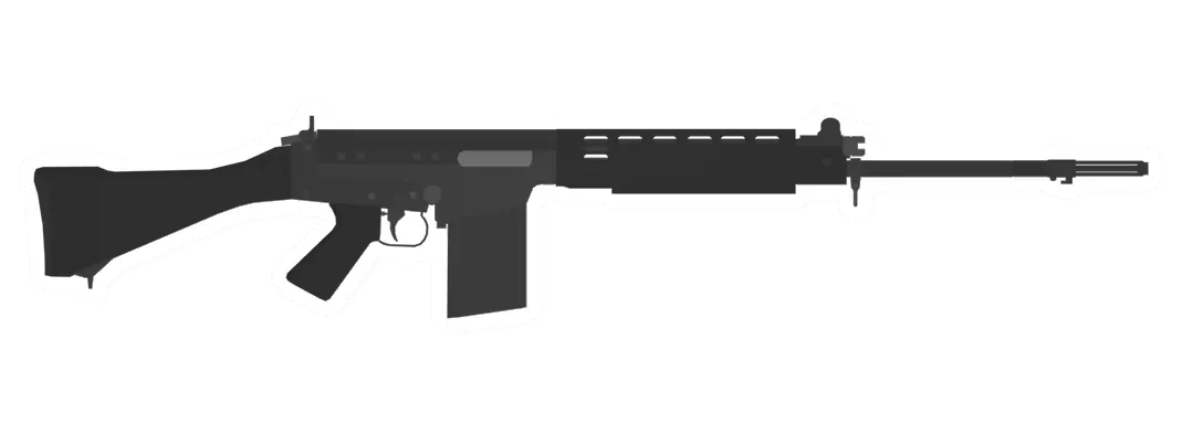 Unturned L1A1 SLR (Enfield) DSA Designated Marksman Rifle gun icon