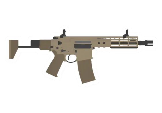 Unturned N4 .300BLK PDW Assault Rifle gun icon