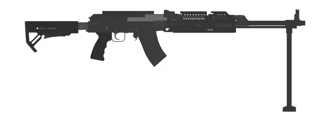 Unturned Type-81 LMG Tactical Light Machinegun gun icon
