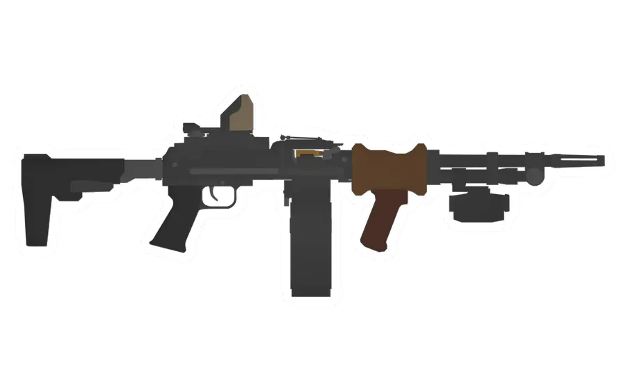 Unturned RPD Short Tactical Light Machinegun gun icon