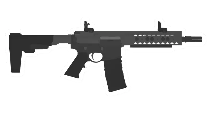 Unturned MTF-15 Pistol Assault Carbine gun icon