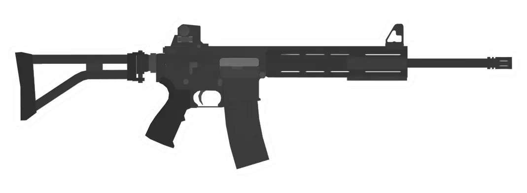 Unturned LR-300 SR Tactical Assault Rifle gun icon