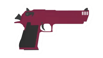 Unturned Desert Eagle Mark.XIX Black Cherry Pistol gun icon