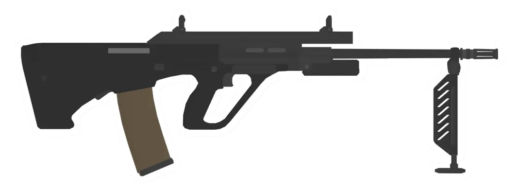Unturned AUGA3 HBAR Light Machinegun gun icon