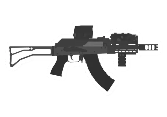 Unturned AKMSU SLR Assault Rifle gun icon