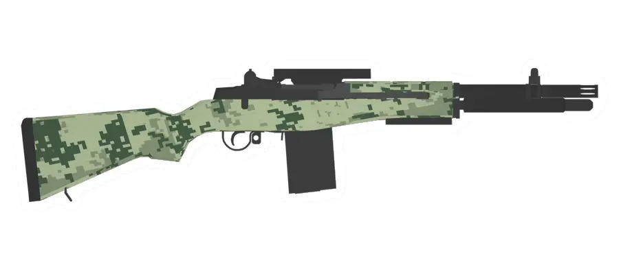 Unturned M14K Tactical Battle Rifle gun icon
