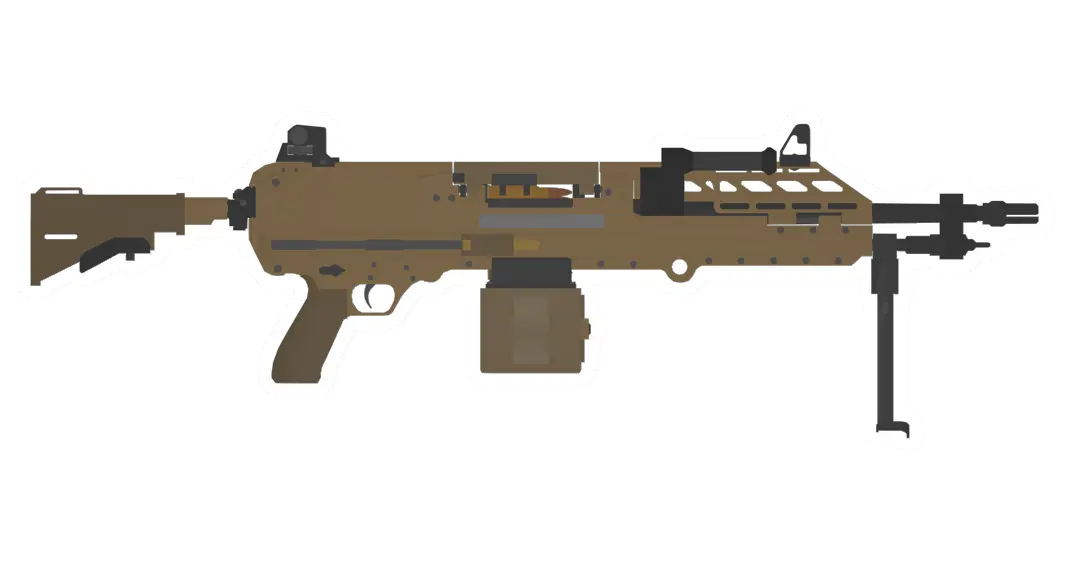 Unturned MG338 Short Light Machinegun gun icon