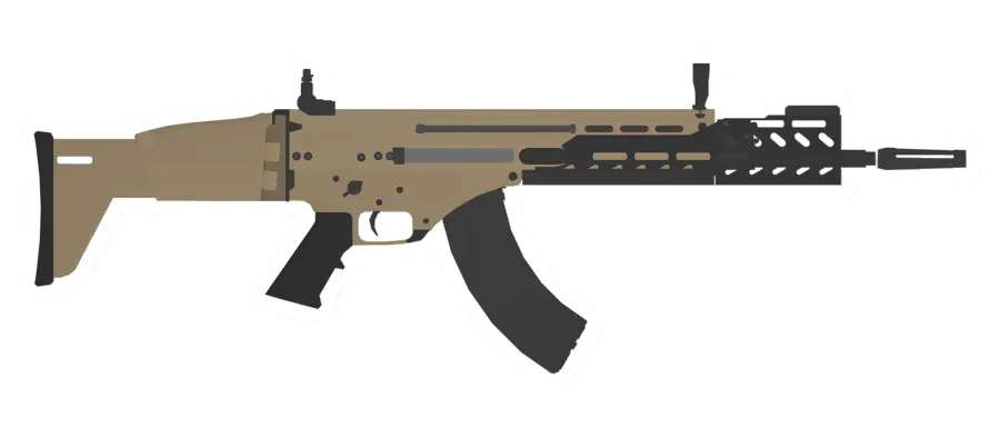 Unturned SCAR-47 Assault Rifle gun icon