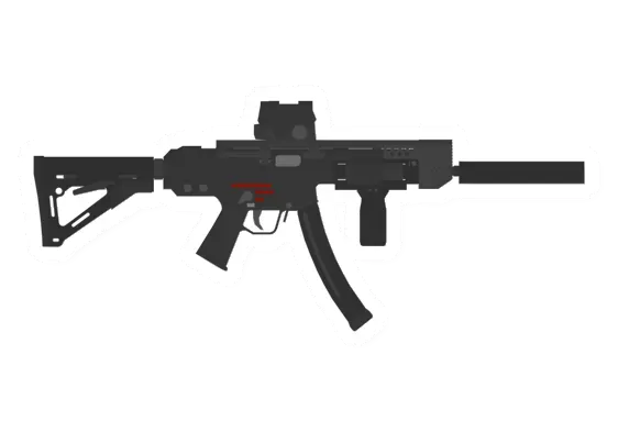 Unturned MP5 Swordfish Submachinegun gun icon