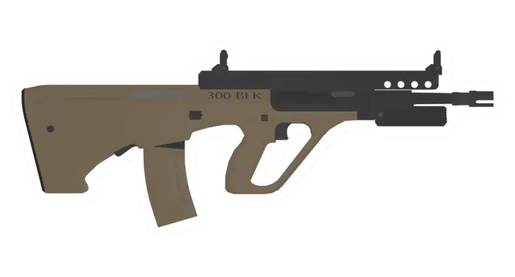 Unturned AUGA3-300BLK Assault Rifle gun icon