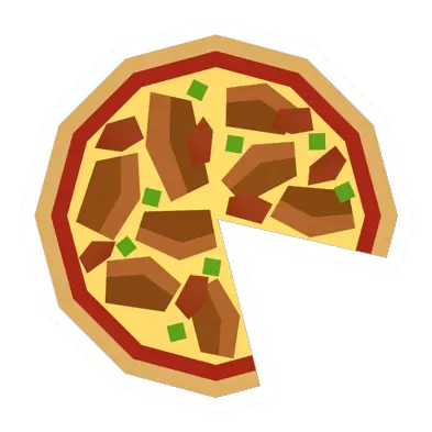 Unturned Sliced Farmer's Pizza food icon