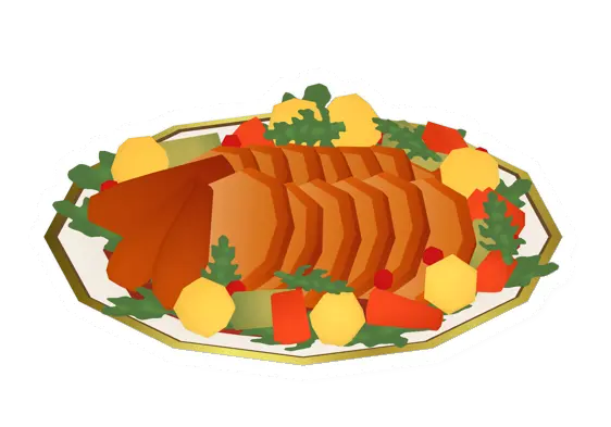 Unturned Roast Turkey Platter (4 servings left) barricade icon