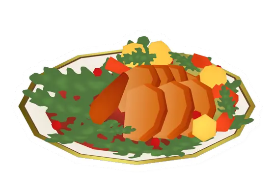 Unturned Roast Turkey Platter (2 servings left) barricade icon