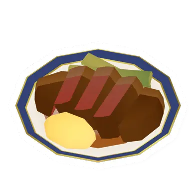 Unturned Grilled Beef Steak food icon