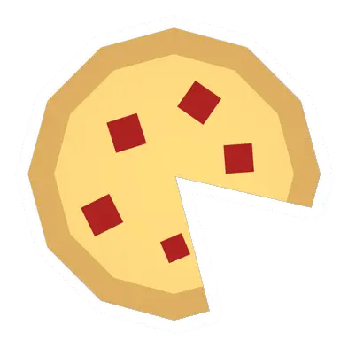 Unturned Sliced Pizza food icon
