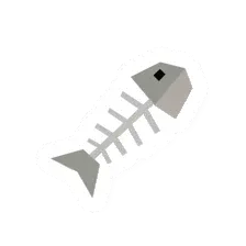 Unturned Fish Bone barricade icon