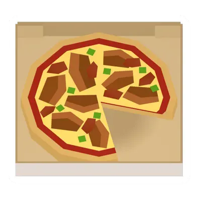 Unturned Farmer's Pizza Box (3 pieces left) barricade icon
