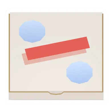 Unturned Seafood Pizza Box barricade icon