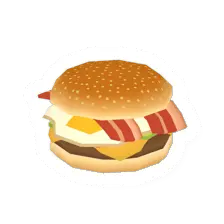Unturned Bacon & Egg Burger food icon