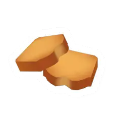 Unturned Pieces Banana Bread food icon