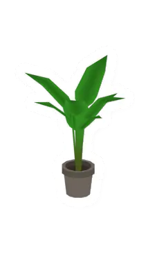 Unturned Leafy Potted Tree barricade icon