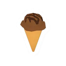 Unturned Chocolate Ice Cream food icon