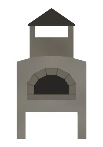 Unturned Stone Oven barricade icon