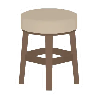 Unturned Maple Stool barricade icon