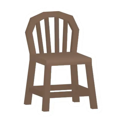 Unturned Maple Saloon Chair barricade icon