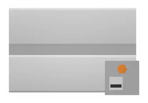 Unturned Plane Hangar Door barricade icon