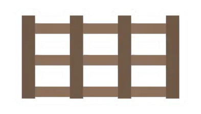 Unturned Maple Fence barricade icon