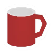 Unturned Red Coffee Cup storage icon