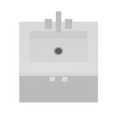 Unturned Birch Plumbed Sink barricade icon