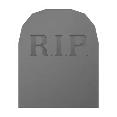 Unturned Tombstone (Round) barricade icon