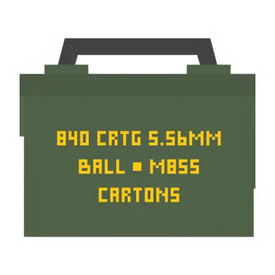 Unturned M855 Ammo Crate supply icon