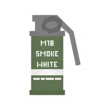 Unturned M18 White Smoke Grenade item icon