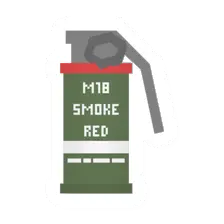 Unturned M18 Red Smoke Grenade item icon