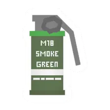 Unturned M18 Green Smoke Grenade item icon