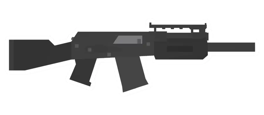 Unturned Saiga-12K Moddable gun icon