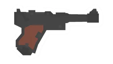 Unturned Luger P08 gun icon