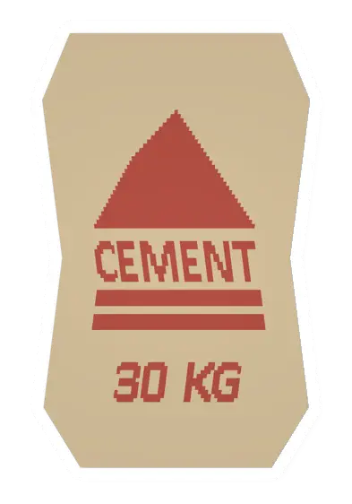 Unturned Concrete Bag supply icon