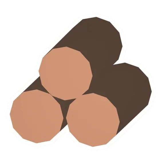Unturned Maple Log Pile barricade icon