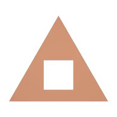 Unturned Triangular Maple Hole barricade icon