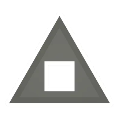 Unturned Triangular Metal Hole barricade icon