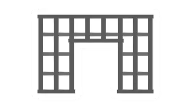 Unturned Jail Doorway barricade icon