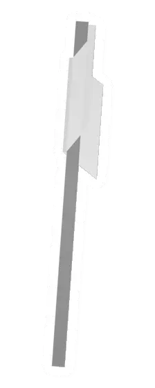 Unturned White Claim Flag barricade icon